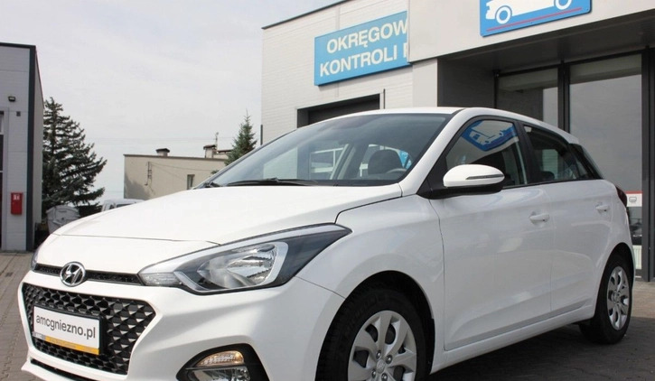 Hyundai i20 cena 44900 przebieg: 18100, rok produkcji 2019 z Gniezno małe 191